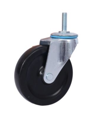 6 Tier 6000lbs Capacity NSF Metal Shelf Wire Shelving Unit, Heavy Duty Adjustable Storage Rack with Wheels & Shelf Liners for Commercial Grade Utility Steel Storage Rack, Black - 82"H x 48"L x 18"D