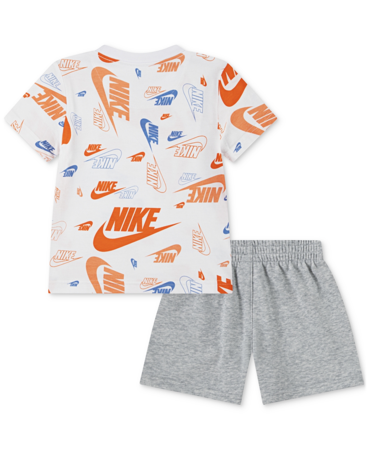 Nike Toddler Printed T-shirt & Lightweight French Terry Shorts, 2 Piece Set