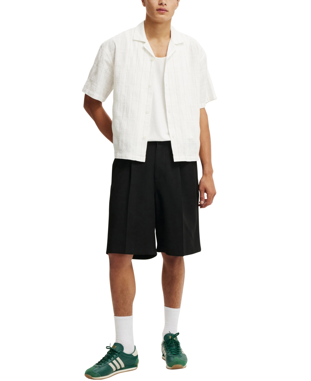 Shop Cotton On Men's Box Fit Short Sleeve Shirt In White