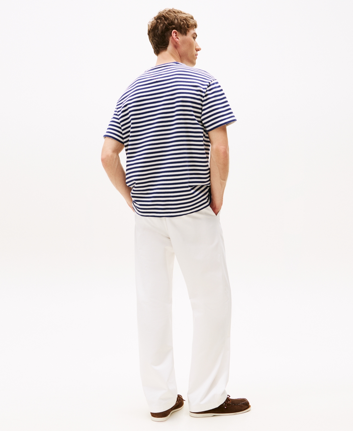 Tommy Hilfiger Hilfiger Sailing Breton Stripe T In Blue