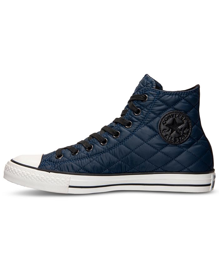 Converse Unisex Chuck Taylor Hi Quilted Casual Sneakers from Finish ...