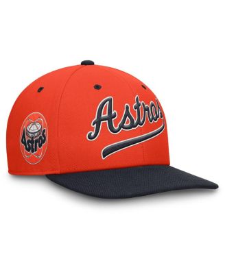 Nike - Men's Orange/Navy Houston Astros Cooperstown Collection Pro Performance Snapback Hat