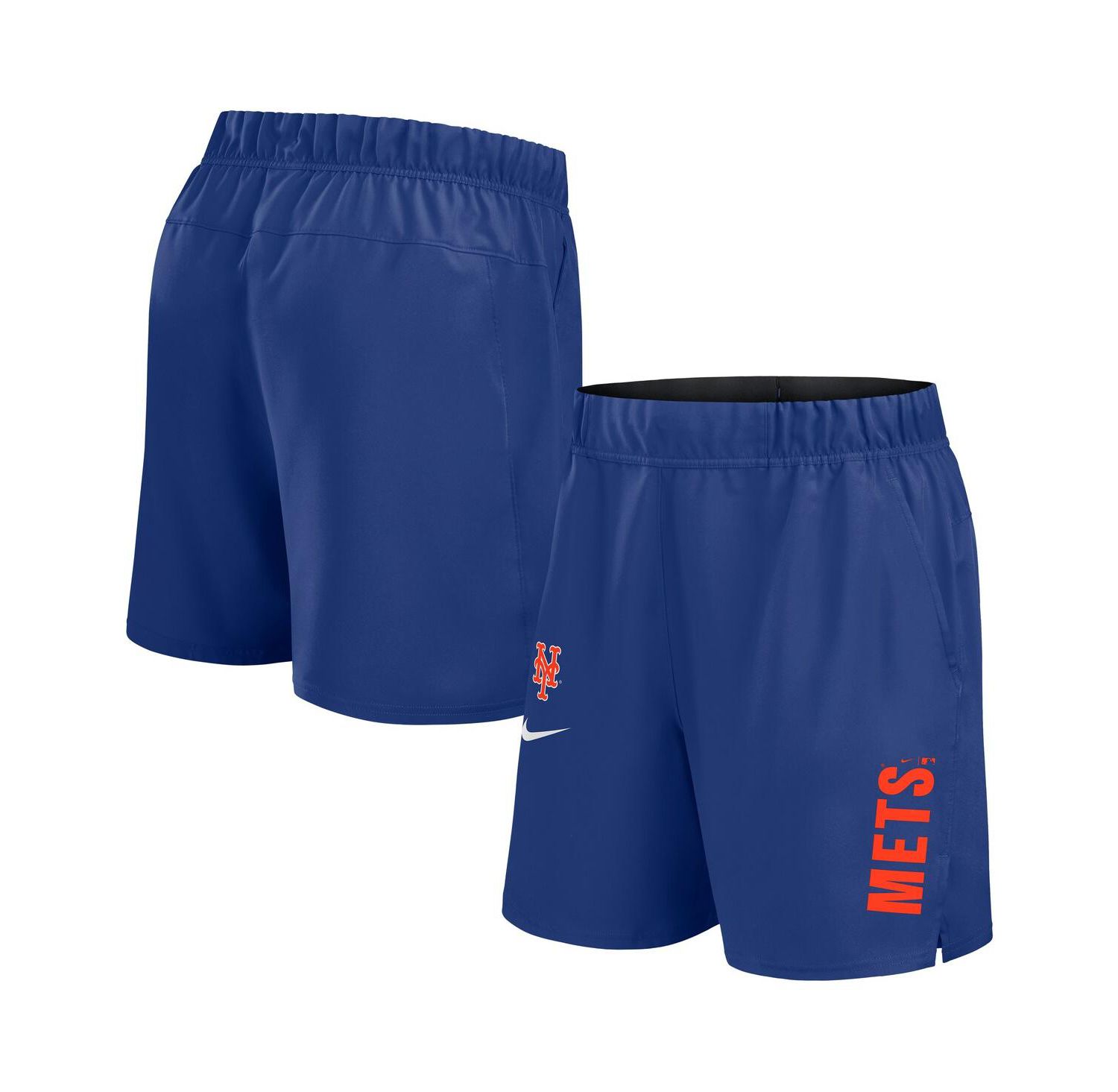Men's Royal New York Mets Woven Victory Performance Shorts