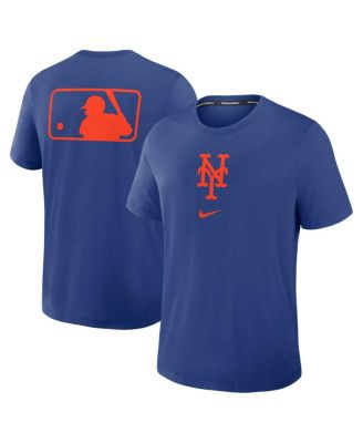 Men's Royal New York Mets Authentic Collection Early Work Tri-Blend Performance T-Shirt