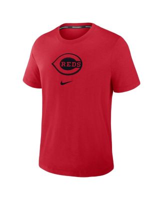 Men's Red Cincinnati Reds Authentic Collection Early Work Tri-Blend Performance T-Shirt