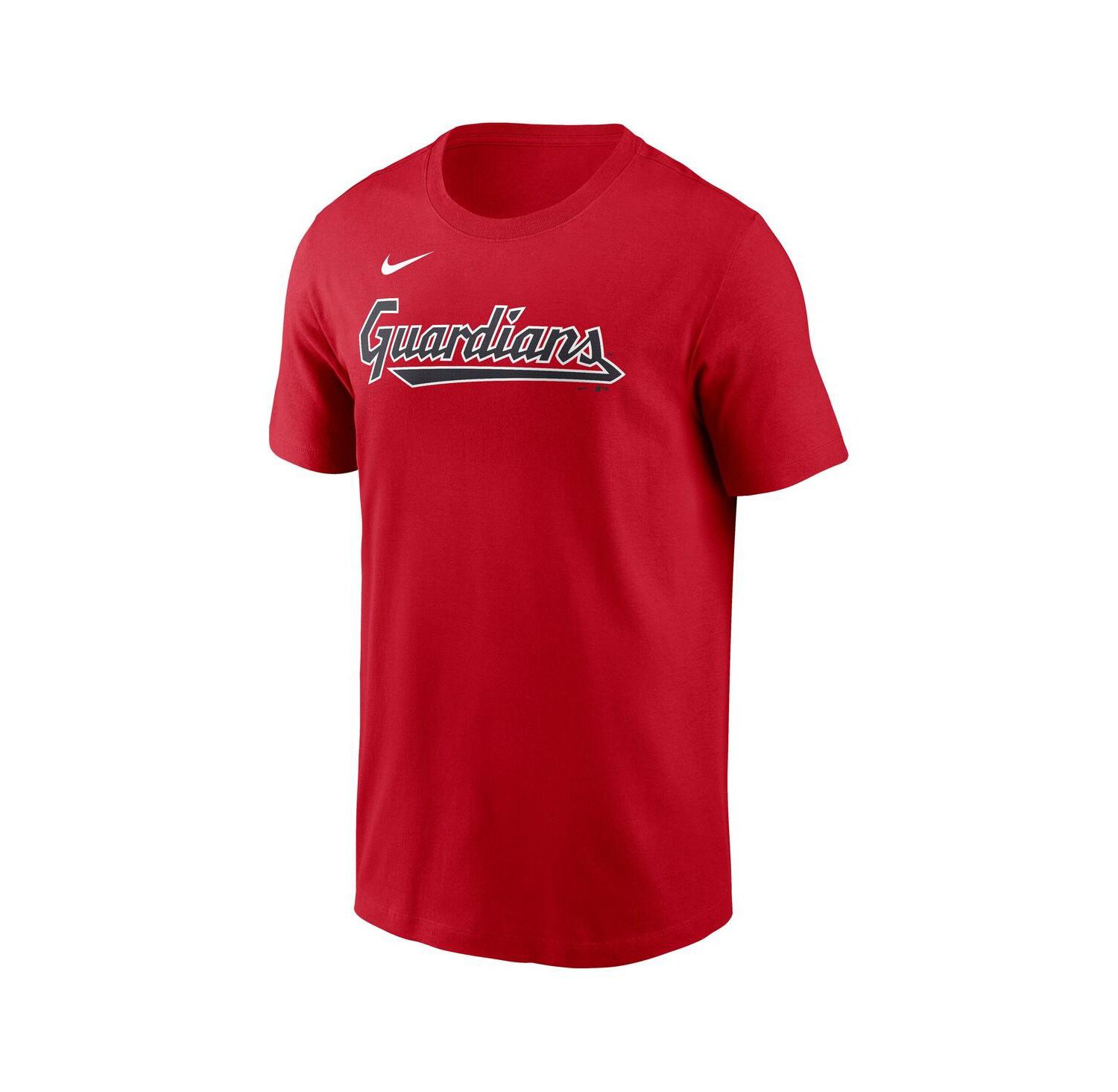 Men's Jose Ramirez Red Cleveland Guardians Fuse Name & Number T-Shirt