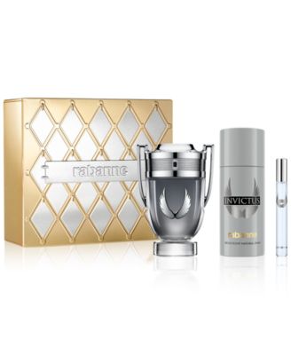 Rabanne - Men's 3-Pc. Invictus Platinum Eau de Parfum Gift Set