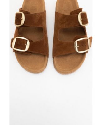 Ovesta Soft Footbed Leather Slide Sandal (Women