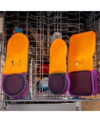 Go Go Silicone Bowl and Sandwich Container Set of 4 (10oz, 20oz, 30oz)