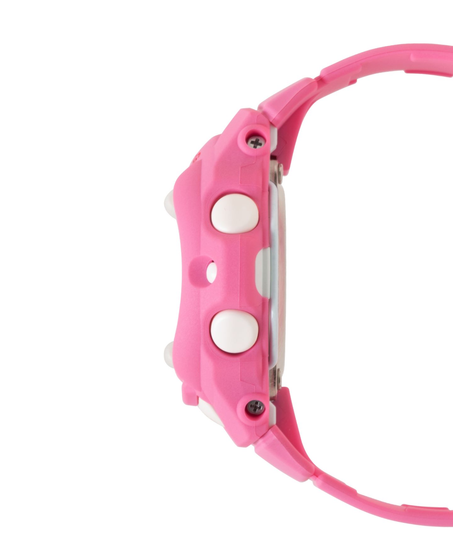 Женские часы G-Shock Japanese Quartz Pink Resin Watch, 42.6mm — фото 2