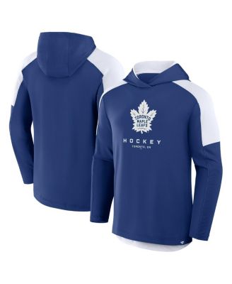 Fanatics - Men's Blue Toronto Maple Leafs Meta Game Transitional Pullover Hoodie