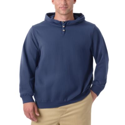 Big & Tall Fleece Pullover Henley