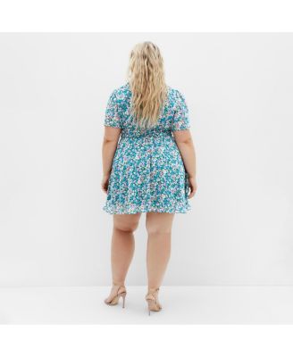 Plus Size Cara Print Dress