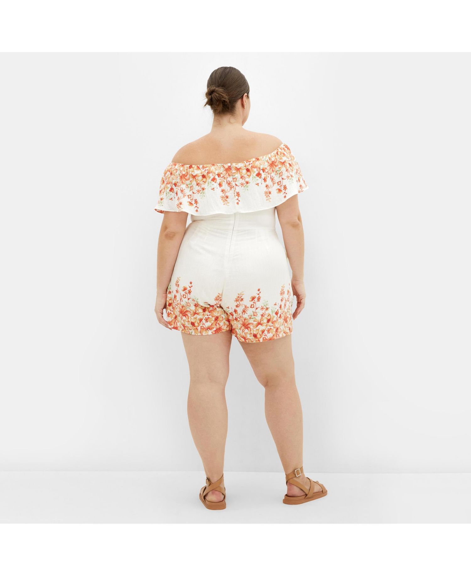 Women's Poppy Print Playsuit
