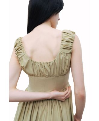 Women's Corset Look Mini Dress