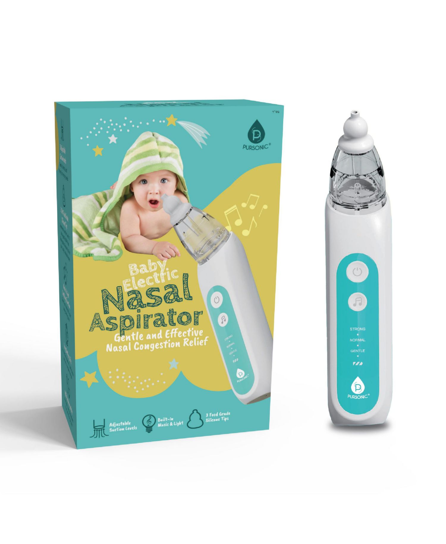 Baby Electric Nasal Aspirator – Gentle Care for Clearer Breathing