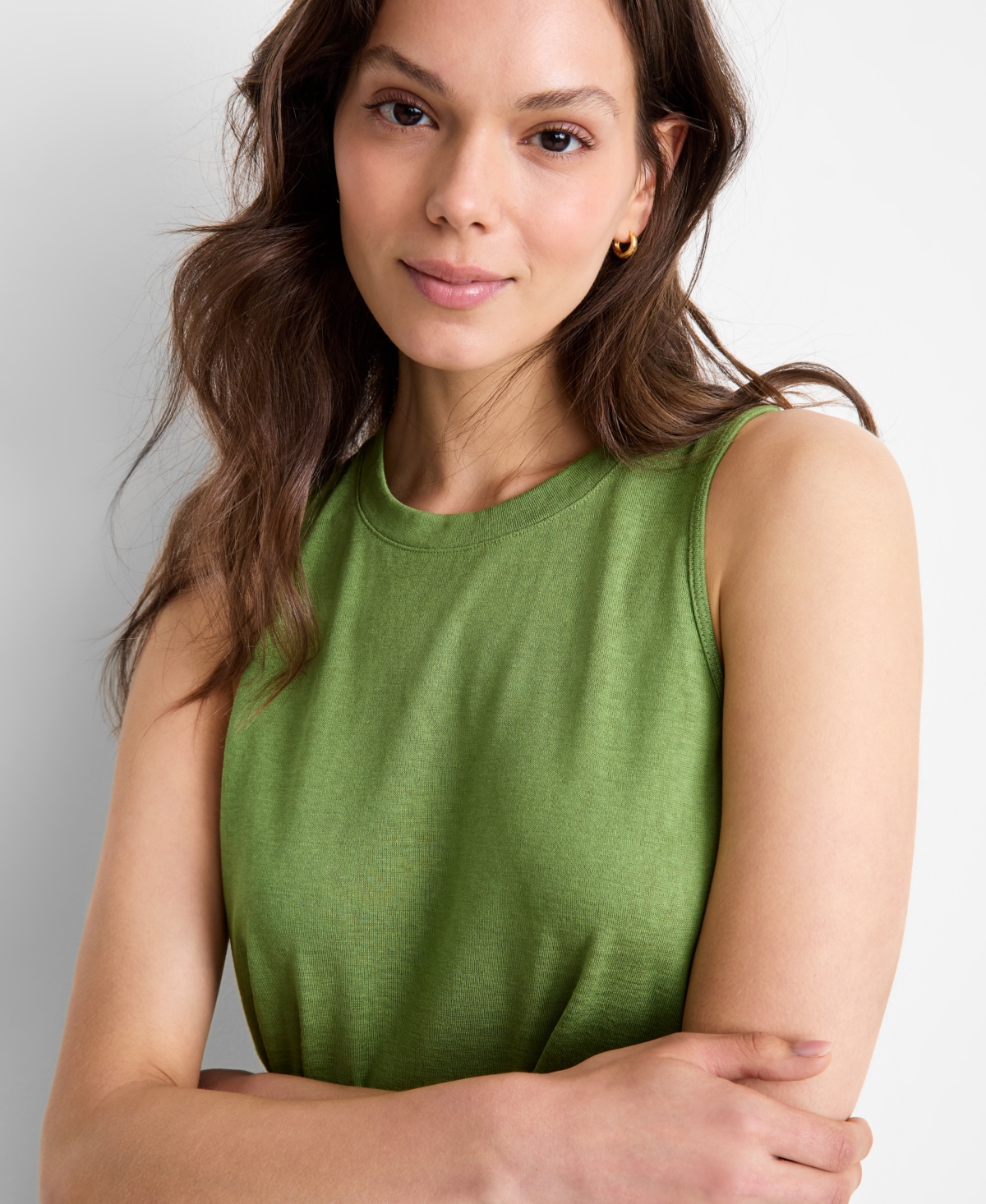 State Of Day Women's Relaxed Muscle Tank Top, Exclusively At Macy's