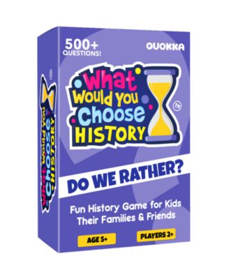 What Would You Choose - Family Card Game for Kids Ages 6-8