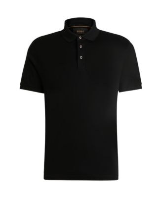 Men's Mercerized Cotton Regular-Fit Polo Shirt