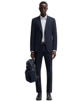 Men's Stretch Jersey Slim-Fit Dress Shirt