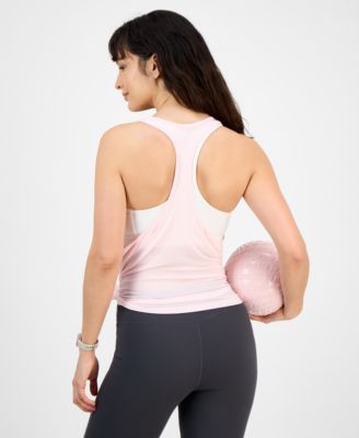 Women's Scoop-Neck Long Racerback Tank Top, Exclusively at Macy's