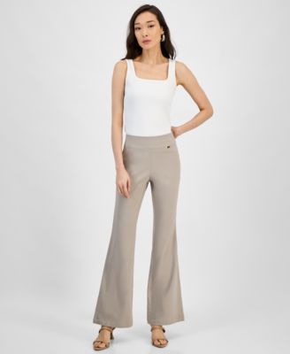 Women's Flared-Leg Pull-On Pants, 0P-18, Exclusively at Macy's