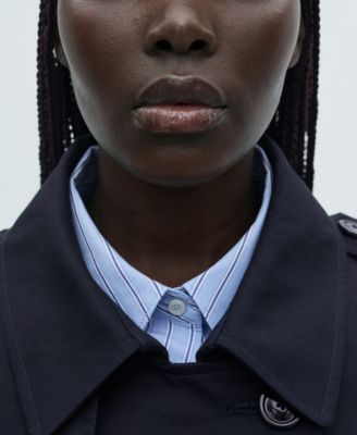 Women's Belted Classic Trench Coat