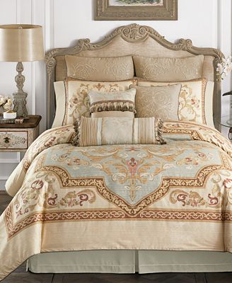 Croscill Lorraine Queen Comforter Set - Bedding Collections - Bed ...