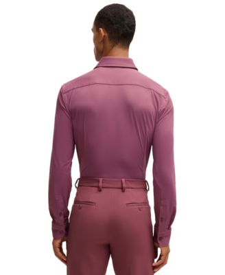 Men's Performance Slim-Fit Dress Shirt