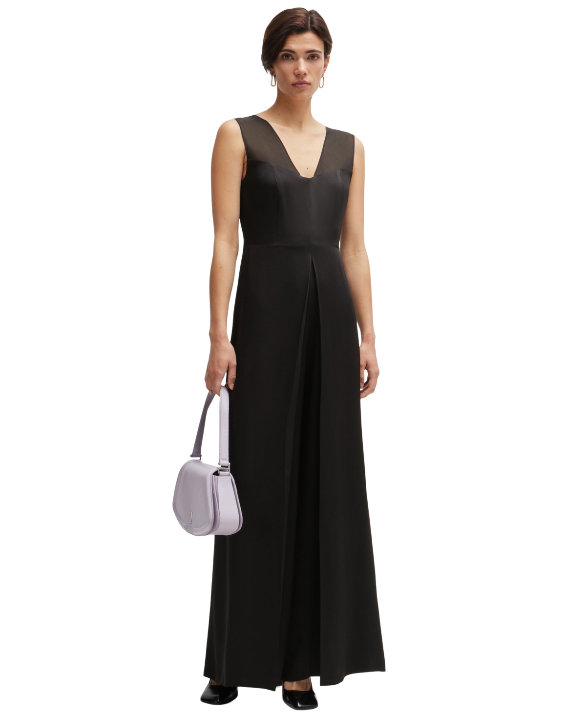 Boss by Hugo Boss Women's Layered Effect Jumpsuit - Black