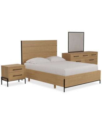 Linstead 3-Pc. Twin Panel Set (Bed, Dresser & Nightstand), Created for Macy's