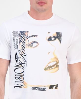 Men's Short Sleeve Vision is Reality Graphic Crewneck T-Shirt