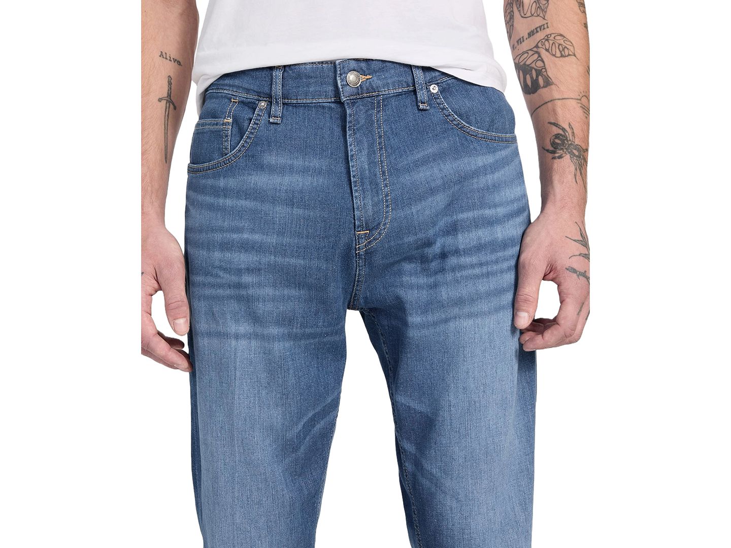 Мужские джинсы GUESS Rodeo Regular-Fit Stretch, цвет: The Driftwood — фото 2