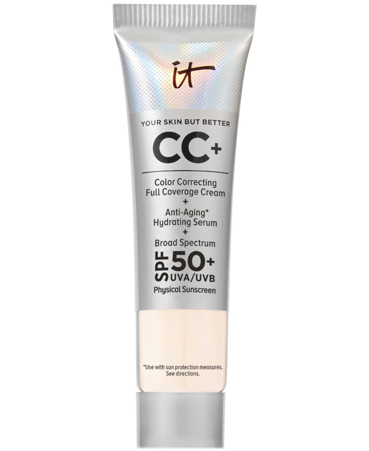 It Cosmetics Cc+ Cream With Spf 50+ Travel Size In Fair Porcelain