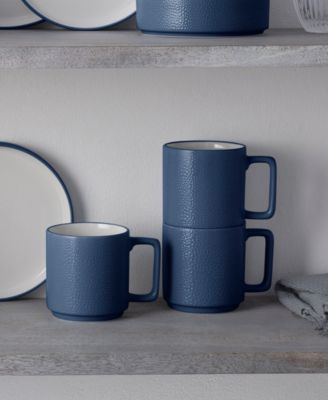 Colortex Stone Stax Mugs, Set of 4