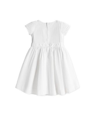 Big Girls Heirloom Tulip Sleeve Swiss Dot Party Dress