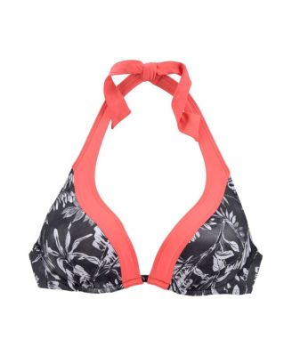 Women's Printed Underwire Bikini Swimsuit Top Bra Sizing
