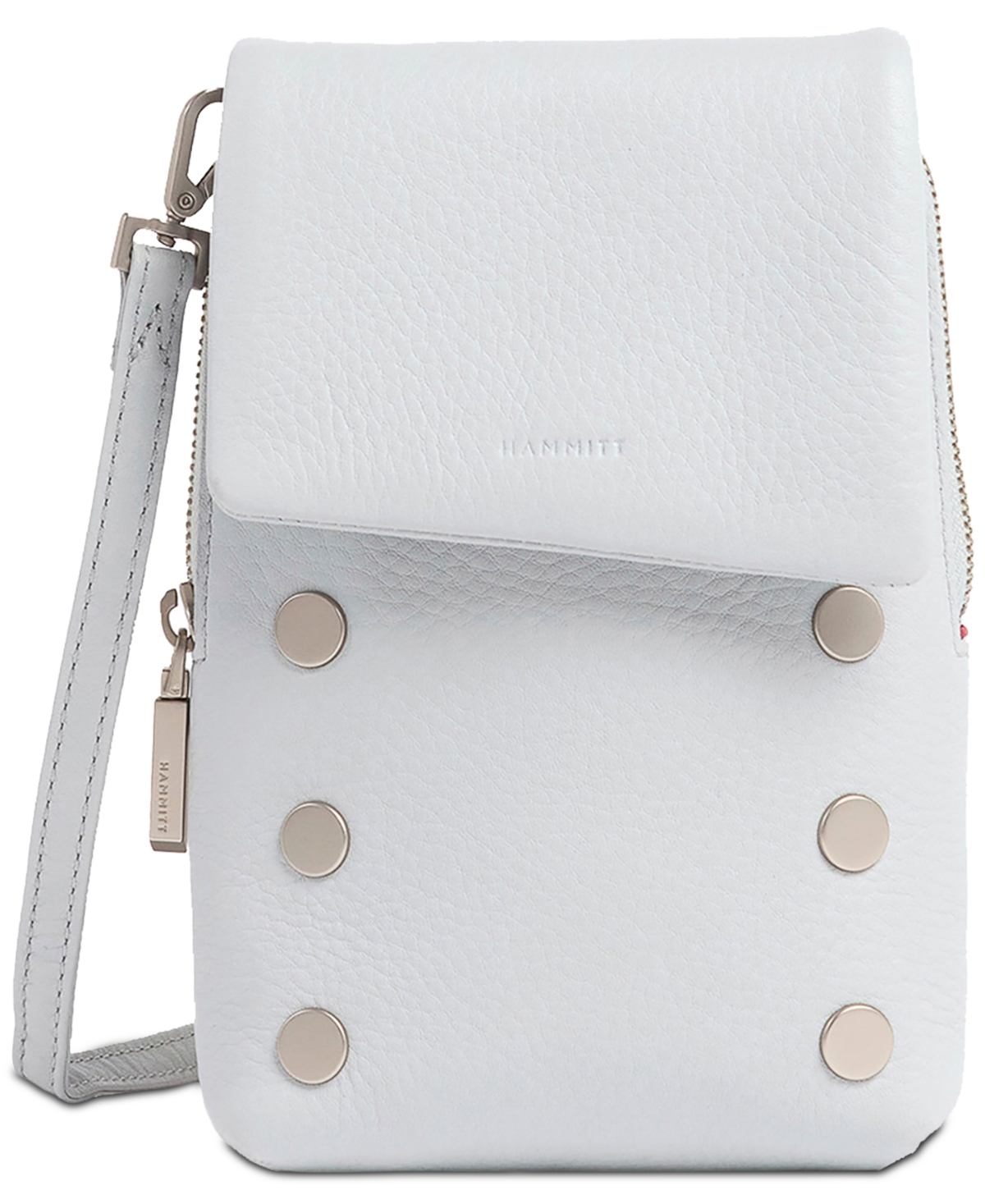 Hammitt Vip Mini Mobile Leather Crossbody In White
