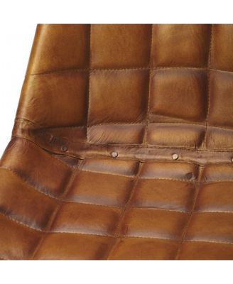 Faux Leather Tufted Side Chair for Dining Room or Office Seating