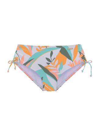 Women's Pattern Mid Rise Bikini Swimsuit Bottom cup sizing