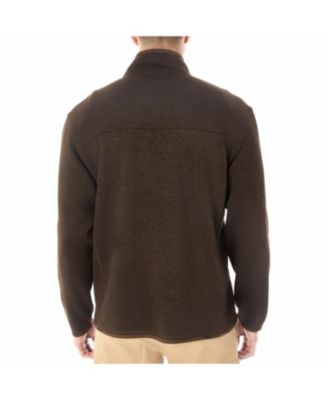 Men's Sweater Fleece Quarter Zip Pullover