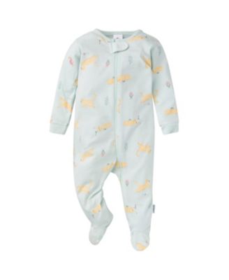 Baby Girls 4-Pack Sleep 'N Plays, Leopard, Newborn