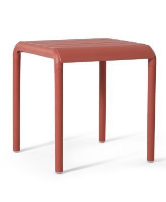 Plastic Modern Outdoor Patio Accent Side Tables Set of 2