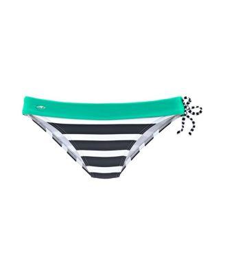Women's Striped Classic Bikini Swimsuit Bottom