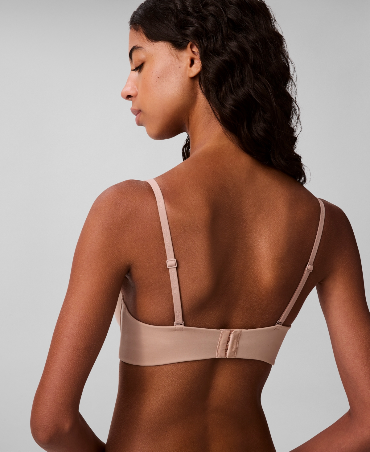 Calvin Klein Women's Lightly Lined Underwire Bra Qf7537 In Brown