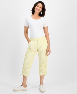 Style & Co - Women's Cargo Capri Pants, 2-18W