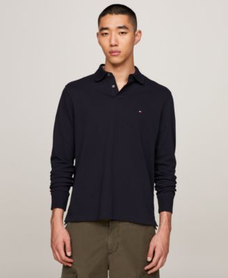 Tommy Hilfiger - Men's 1985 Regular-Fit Long-Sleeve Polo Shirt