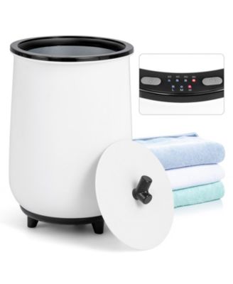 23L Large Luxury Bucket-Style Towel Warmer with Fragrant Disc Holder