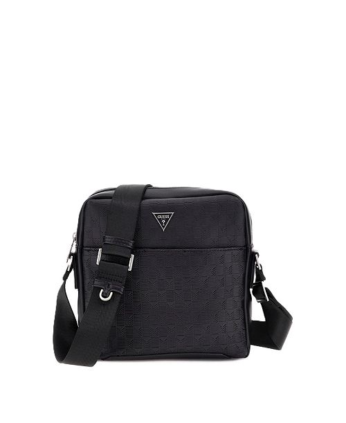 alfani GUESS Men's Torino Top Zip Crossbody Bag Men's Fashion & Accessories