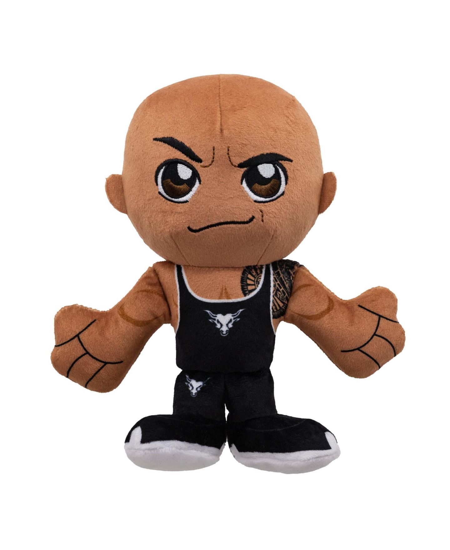 Детская мягкая игрушка Bleacher Creatures The Rock 8" Chibi-Inspired Kuricha Plush — фото 3